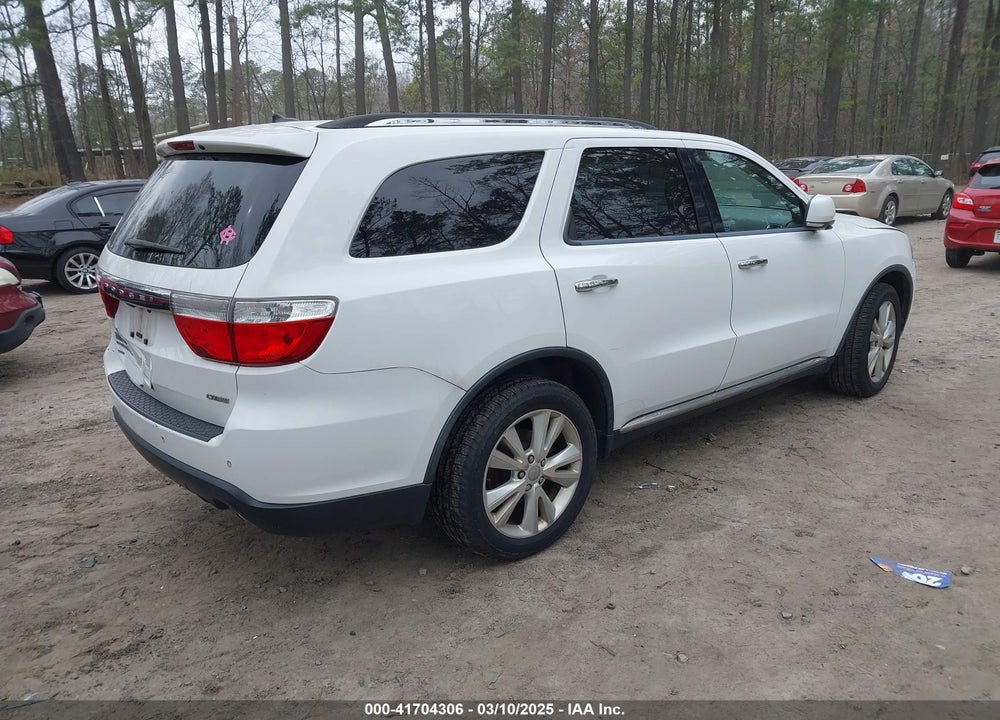 2013 DODGE DURANGO VIN: 1C4RDJDG7DC682775