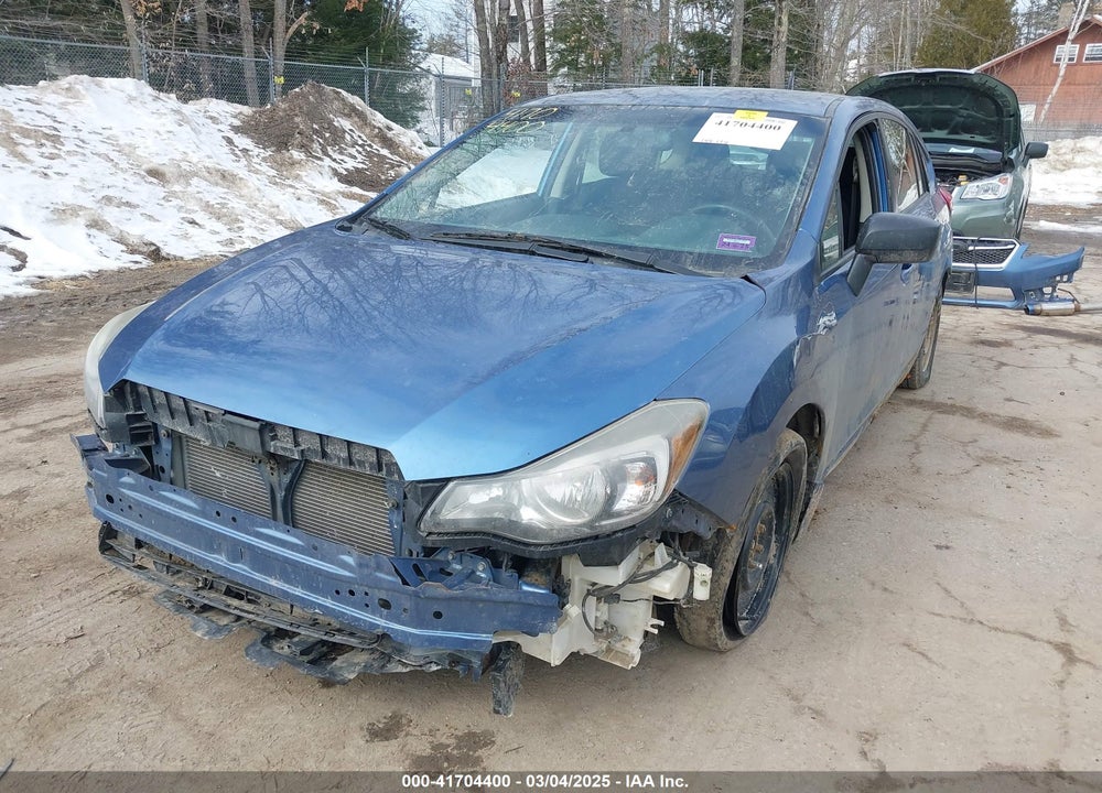 2015 SUBARU IMPREZA 2.0I VIN: JF1GPAA67FG316214