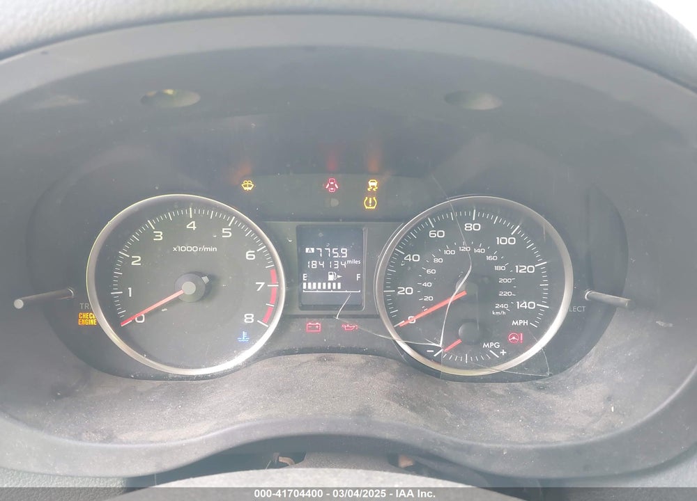 2015 SUBARU IMPREZA 2.0I VIN: JF1GPAA67FG316214