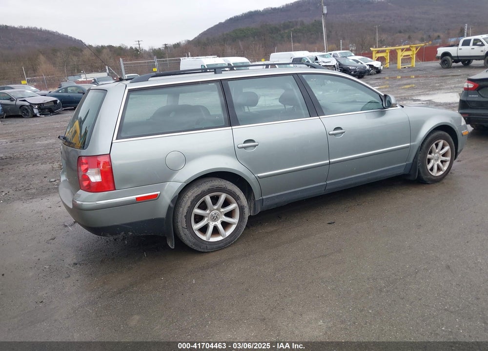 2004 VOLKSWAGEN PASSAT GLS VIN: WVWVD63B64E179762