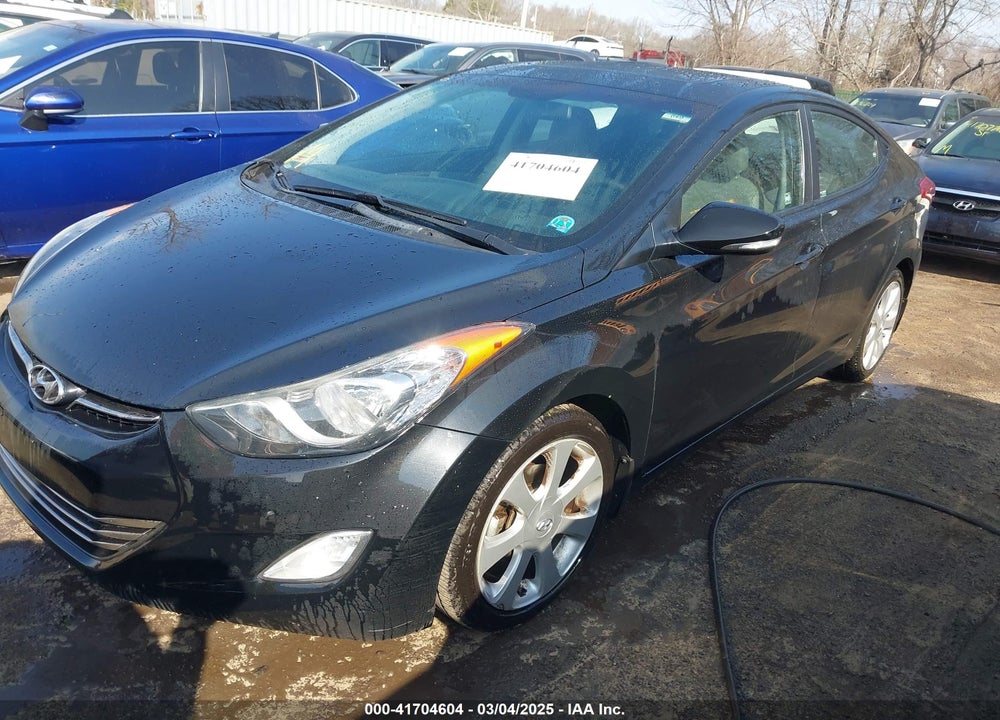 2013 HYUNDAI ELANTRA LIMITED VIN: 5NPDH4AE2DH176388