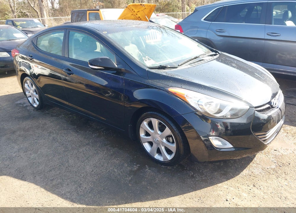 2013 HYUNDAI ELANTRA LIMITED VIN: 5NPDH4AE2DH176388