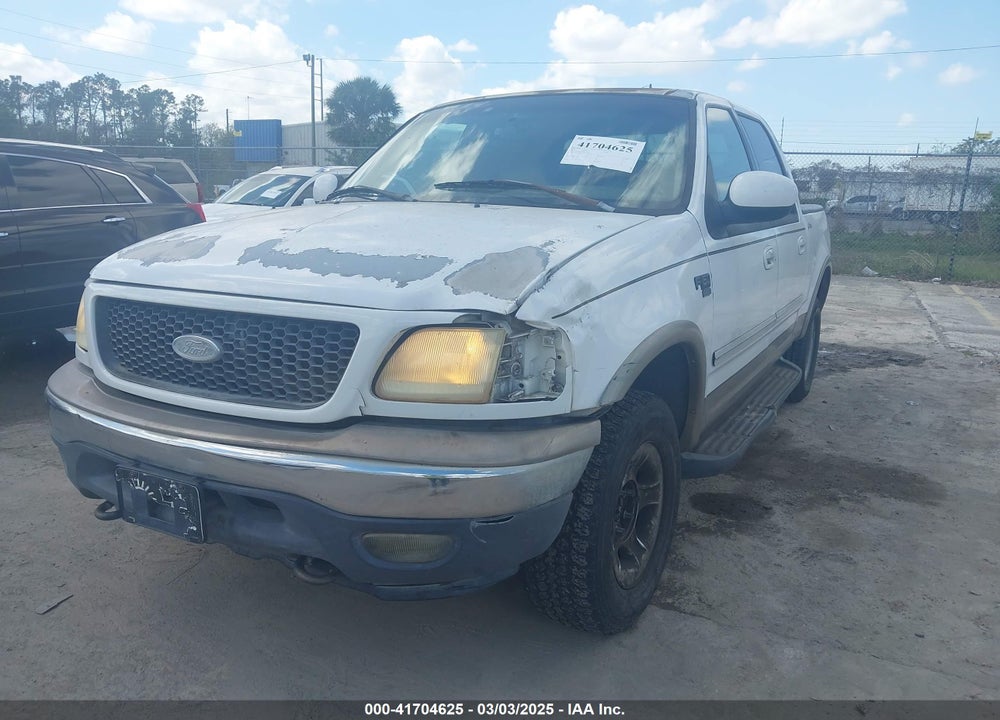 2002 FORD F-150 LARIAT/XLT VIN: 1FTRW08L02KA10457