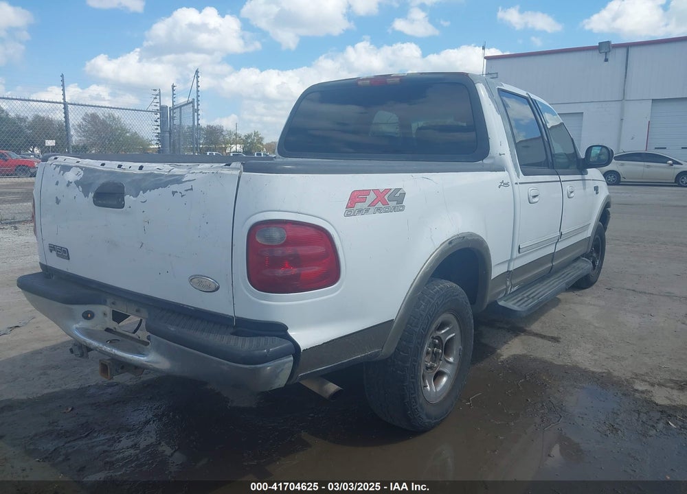 2002 FORD F-150 LARIAT/XLT VIN: 1FTRW08L02KA10457