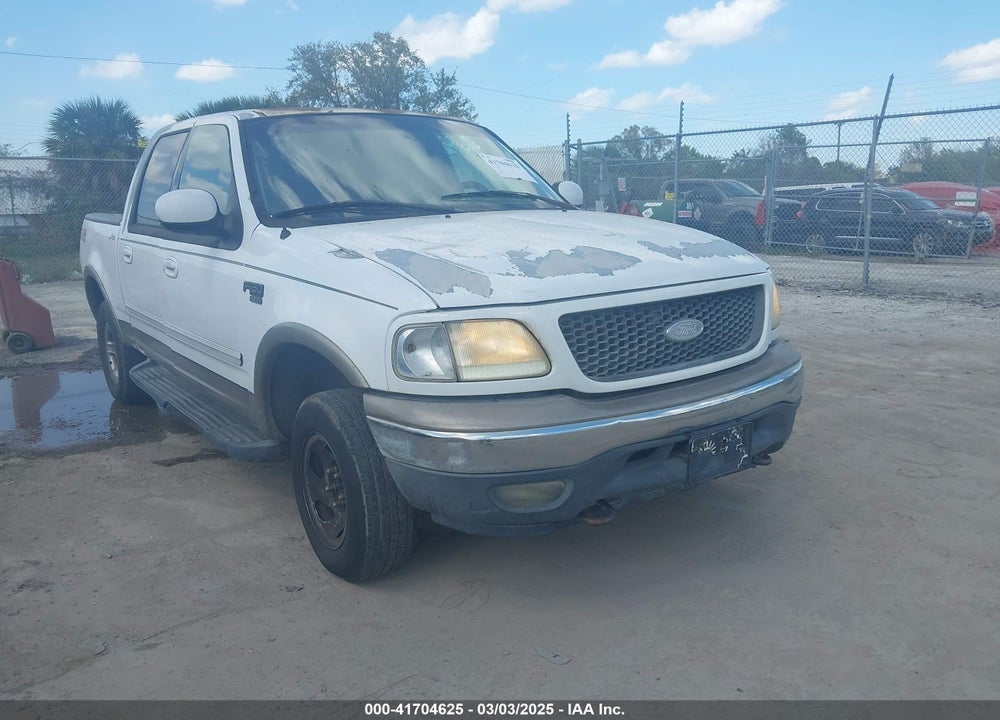 2002 FORD F-150 LARIAT/XLT VIN: 1FTRW08L02KA10457