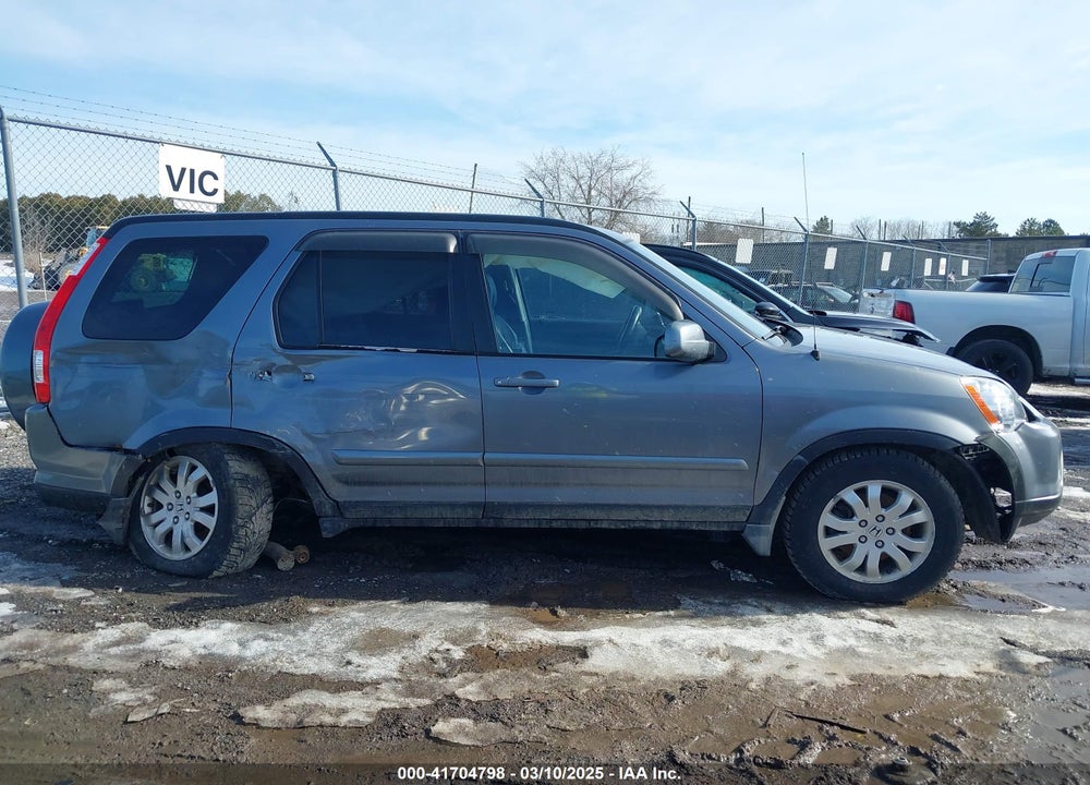 2005 HONDA CR-V SE VIN: SHSRD78985U322054