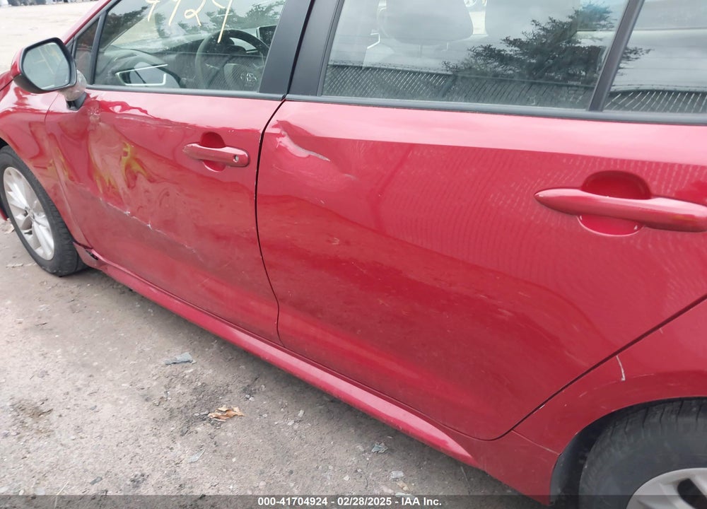 2021 TOYOTA COROLLA VIN: JTDVPMAE6MJ132716