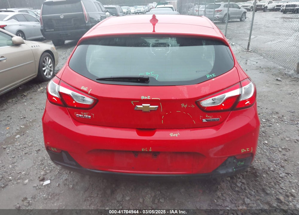 2018 CHEVROLET CRUZE VIN: 3G1BF6SMXJS619184