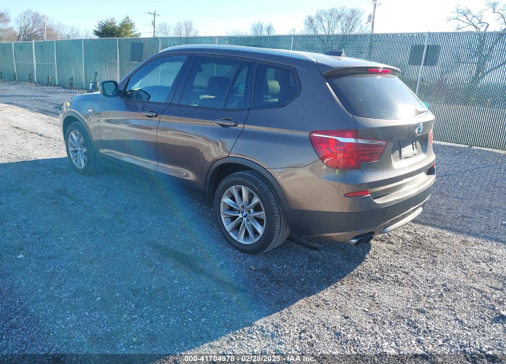 2013 BMW X3 XDRIVE28I VIN: 5UXWX9C52D0A15978