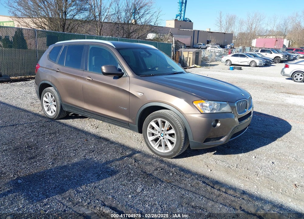 2013 BMW X3 XDRIVE28I VIN: 5UXWX9C52D0A15978
