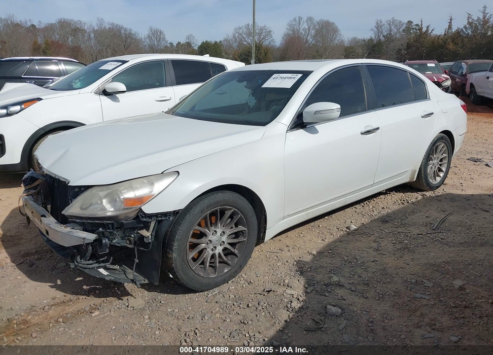 2011 HYUNDAI GENESIS VIN: KMHGC4DE4BU117560