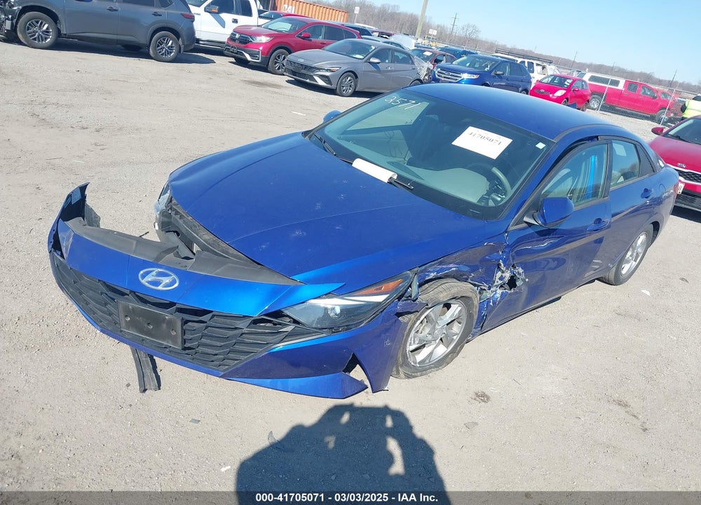 2021 HYUNDAI ELANTRA VIN: 5NPLL4AG9MH042571