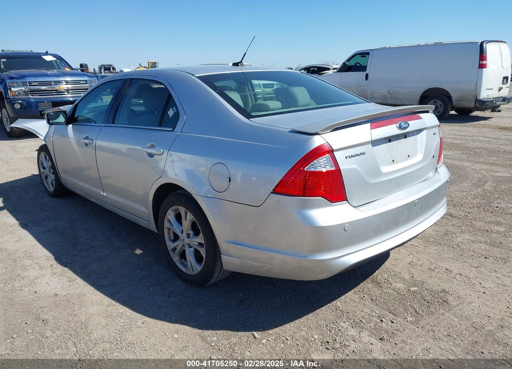 2012 FORD FUSION VIN: 3FAHP0HA3CR258065