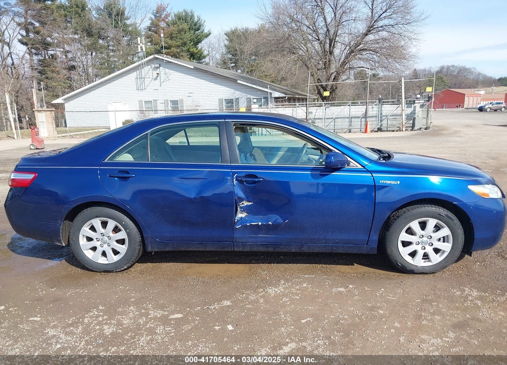 2009 TOYOTA CAMRY HYBRID VIN: 4T1BB46K49U087177