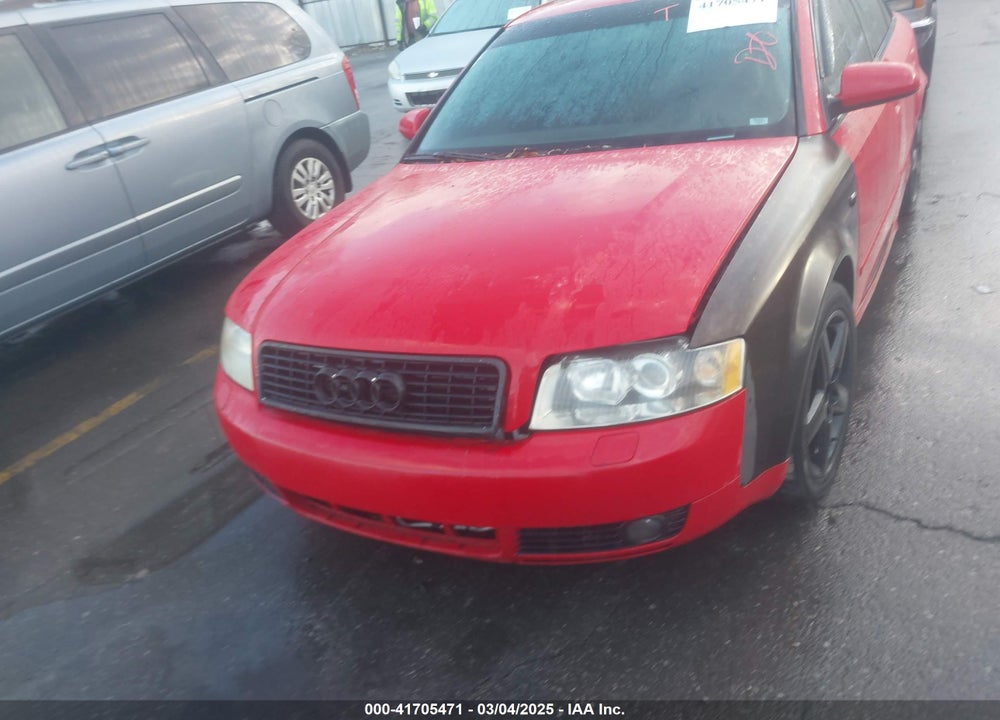 2004 AUDI A4 1.8T VIN: WAULC68EX4A224462