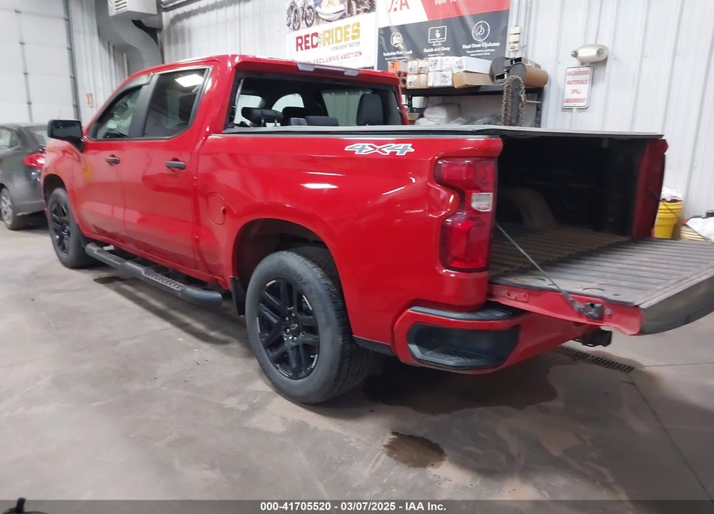 2020 CHEVROLET SILVERADO 1500 4WD SHORT BED CUSTOM VIN: 1GCPYBEK5LZ270516