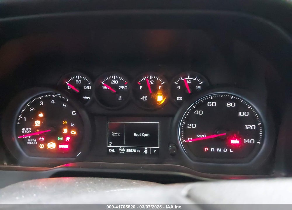 2020 CHEVROLET SILVERADO 1500 4WD SHORT BED CUSTOM VIN: 1GCPYBEK5LZ270516