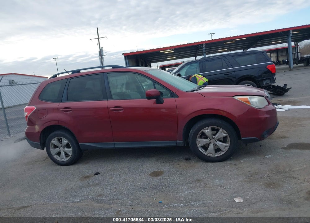 2015 SUBARU FORESTER 2.5I PREMIUM VIN: JF2SJADC5FH492049