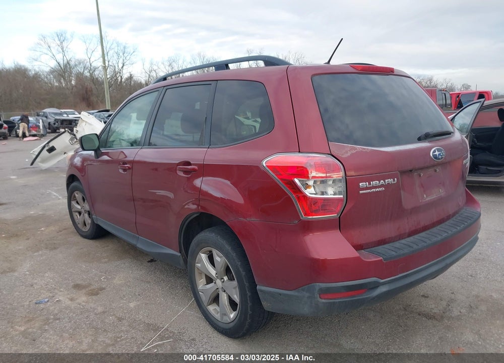 2015 SUBARU FORESTER 2.5I PREMIUM VIN: JF2SJADC5FH492049