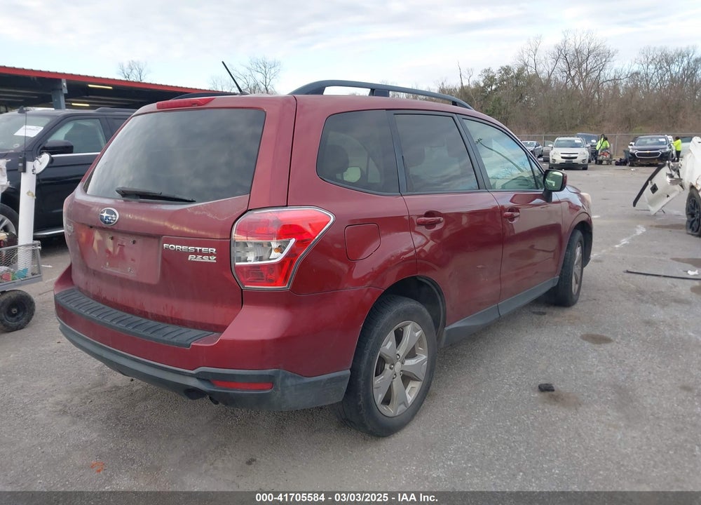 2015 SUBARU FORESTER 2.5I PREMIUM VIN: JF2SJADC5FH492049