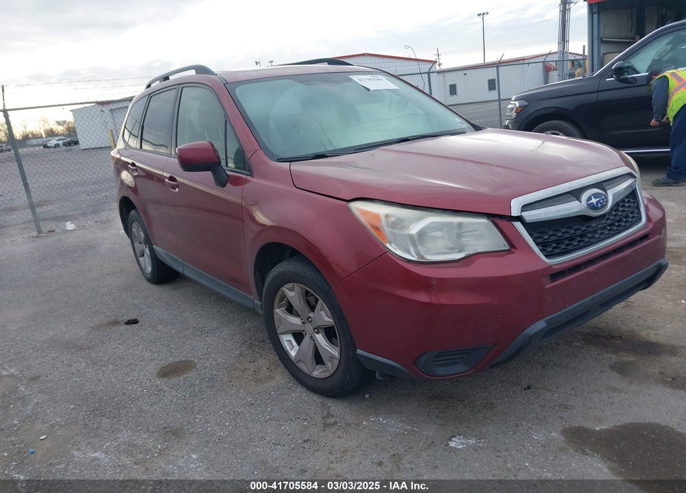 2015 SUBARU FORESTER 2.5I PREMIUM VIN: JF2SJADC5FH492049