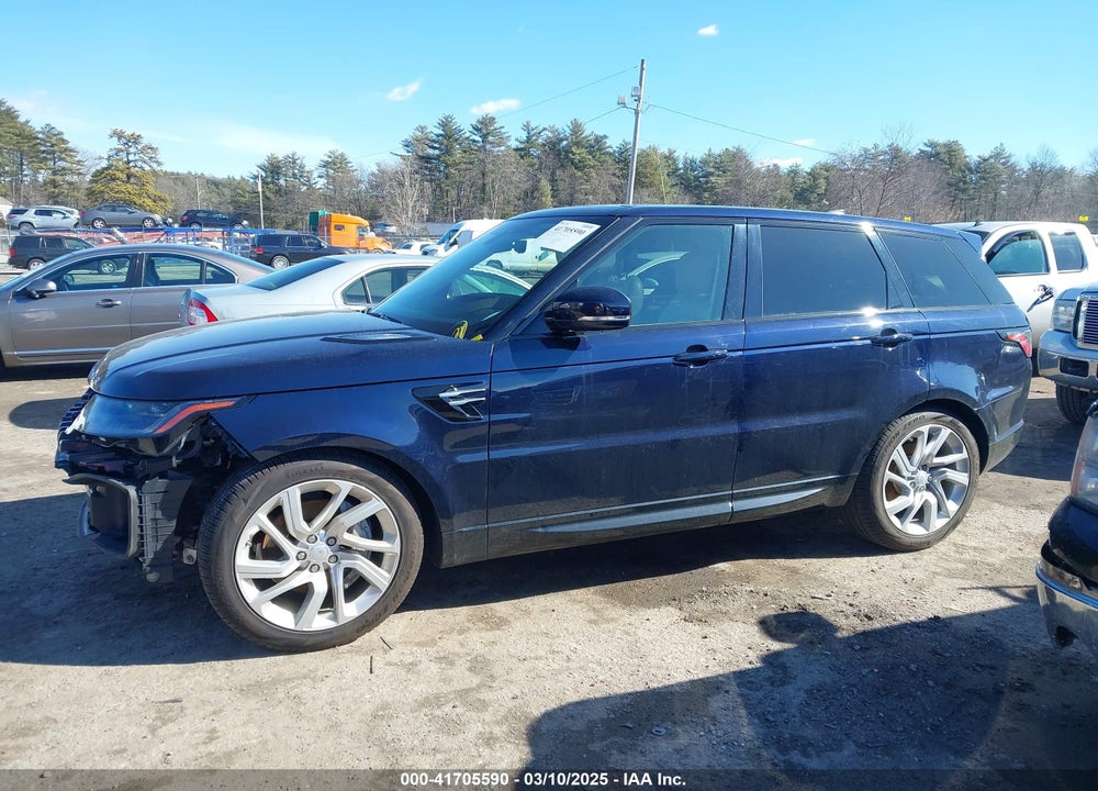 2020 LAND ROVER RANGE ROVER SPORT HSE MHEV VIN: SALWR2SU9LA887018