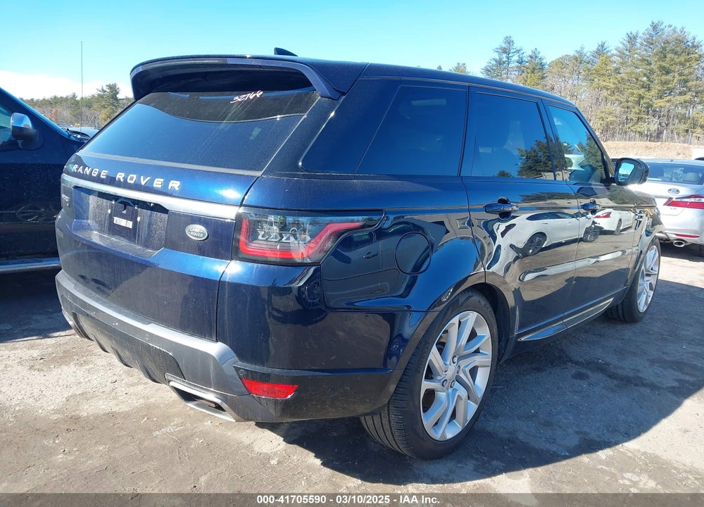 2020 LAND ROVER RANGE ROVER SPORT HSE MHEV VIN: SALWR2SU9LA887018