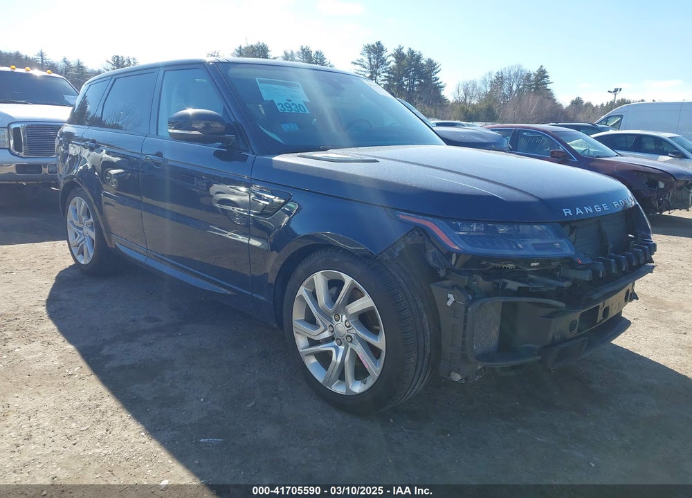 2020 LAND ROVER RANGE ROVER SPORT HSE MHEV VIN: SALWR2SU9LA887018