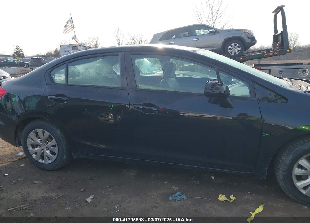2012 HONDA CIVIC VIN: 19XFB2F54CE109754