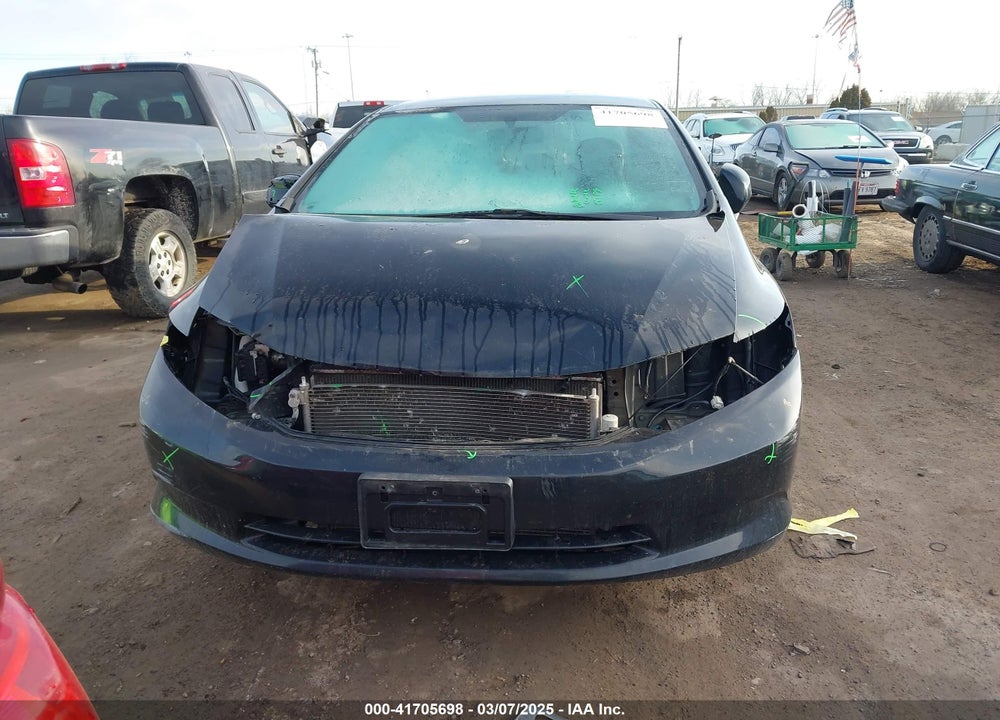 2012 HONDA CIVIC VIN: 19XFB2F54CE109754