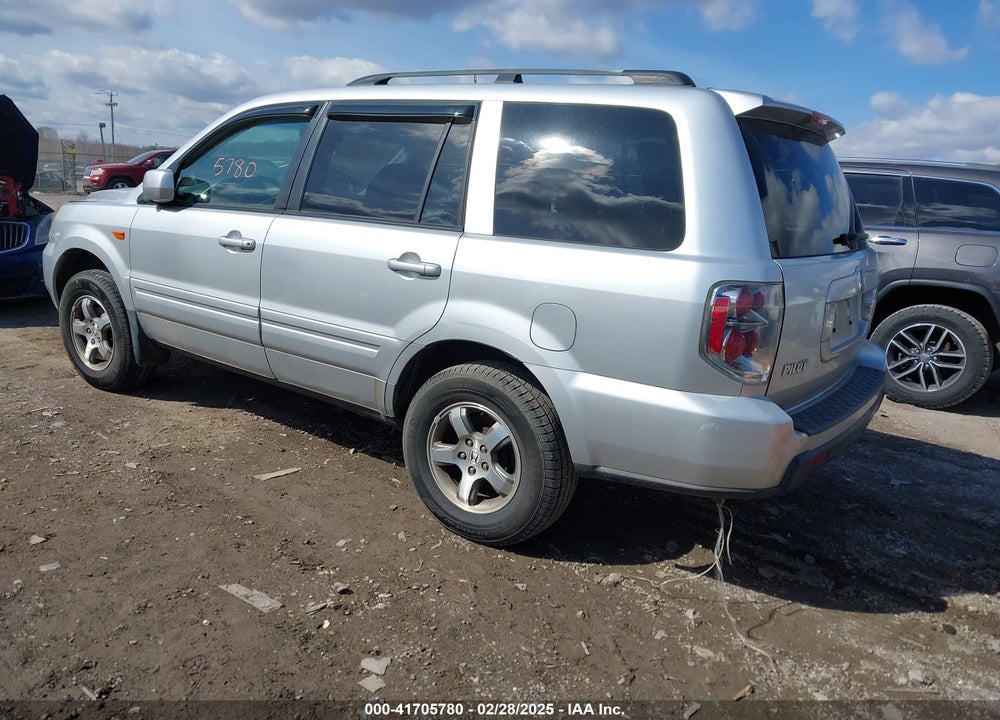 2006 HONDA PILOT EX-L VIN: 5FNYF18606B013776