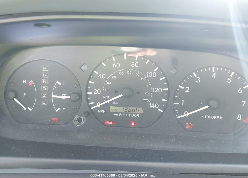 2001 TOYOTA CAMRY LE VIN: 4T1BG22K01U852935