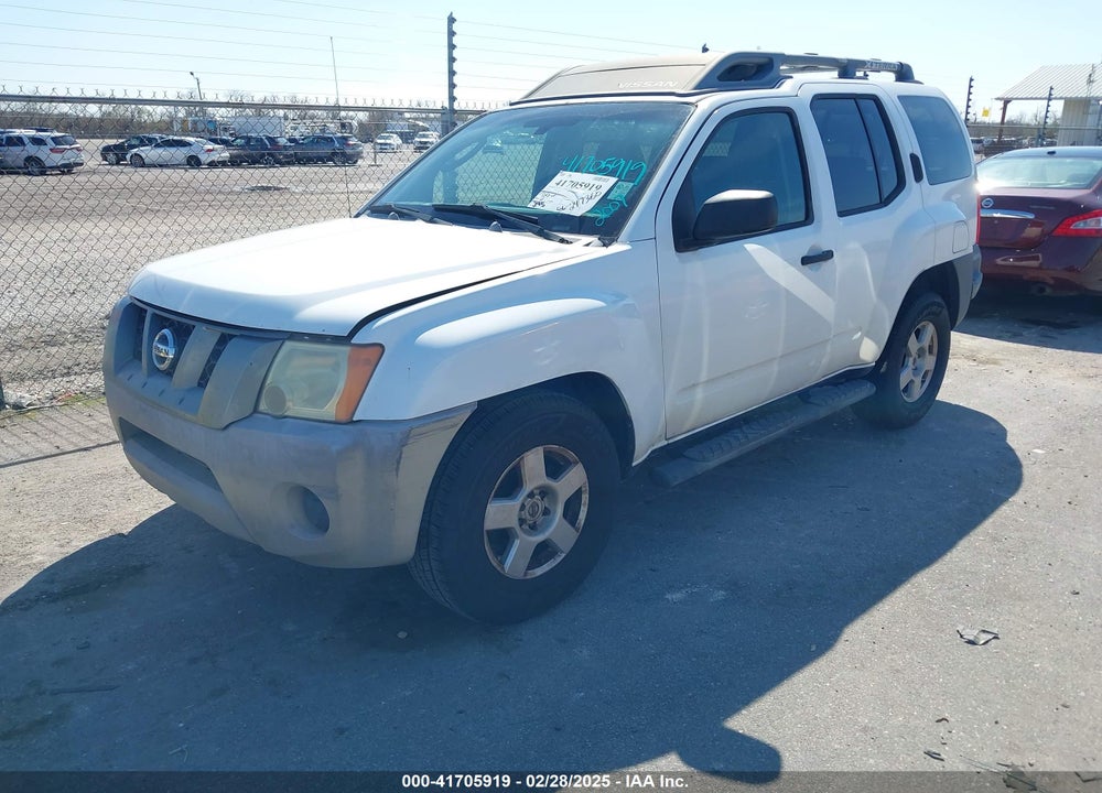 2007 NISSAN XTERRA S VIN: 5N1AN08U17C532407