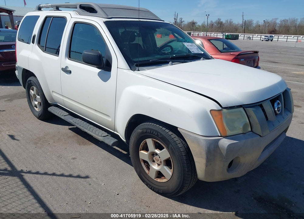 2007 NISSAN XTERRA S VIN: 5N1AN08U17C532407