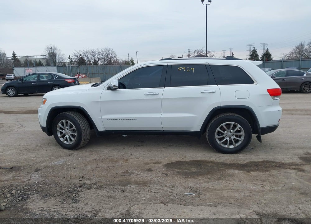 2014 JEEP GRAND CHEROKEE LIMITED VIN: 1C4RJFBG0EC118900