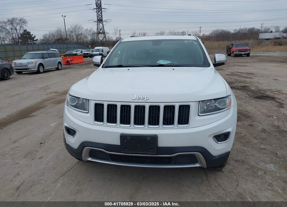 2014 JEEP GRAND CHEROKEE LIMITED VIN: 1C4RJFBG0EC118900