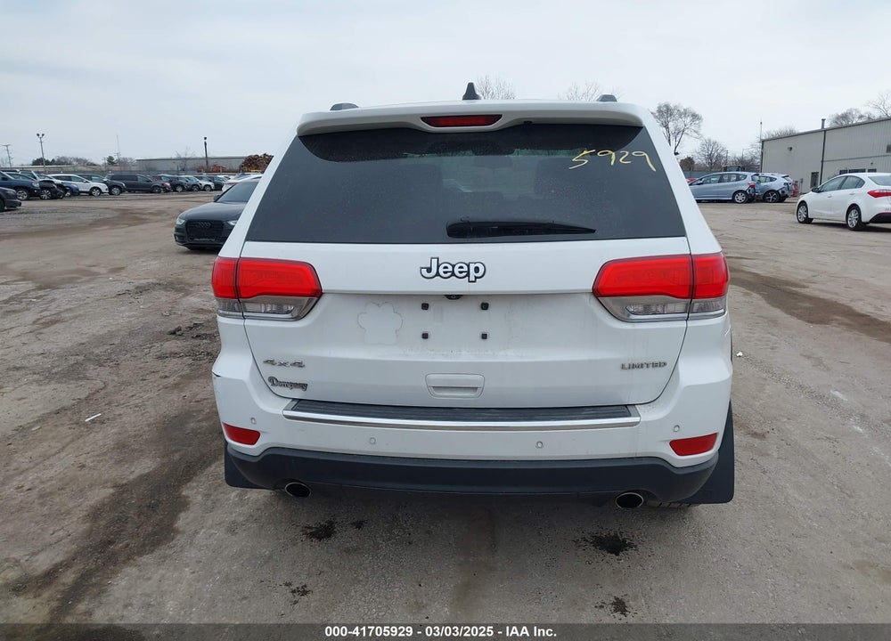 2014 JEEP GRAND CHEROKEE LIMITED VIN: 1C4RJFBG0EC118900