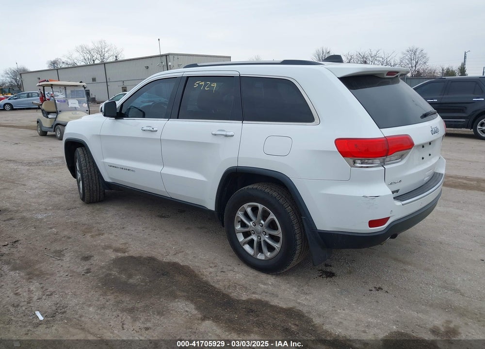 2014 JEEP GRAND CHEROKEE LIMITED VIN: 1C4RJFBG0EC118900
