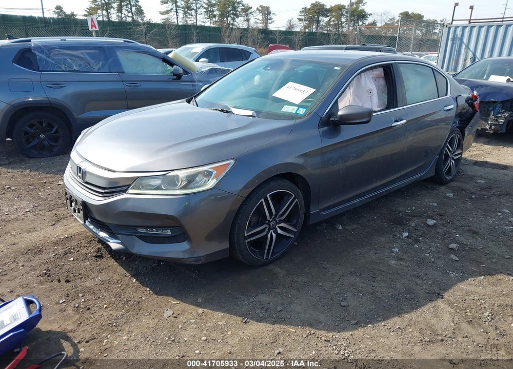 2016 HONDA ACCORD VIN: 1HGCR2F69GA025625