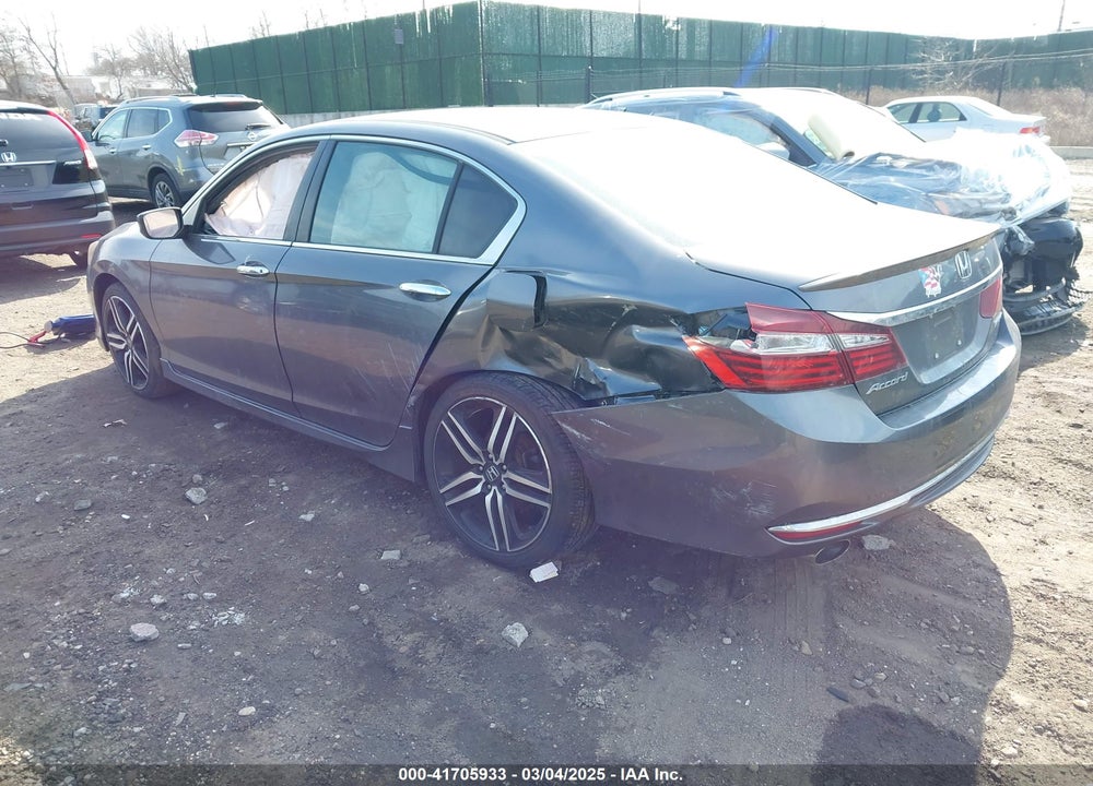 2016 HONDA ACCORD VIN: 1HGCR2F69GA025625