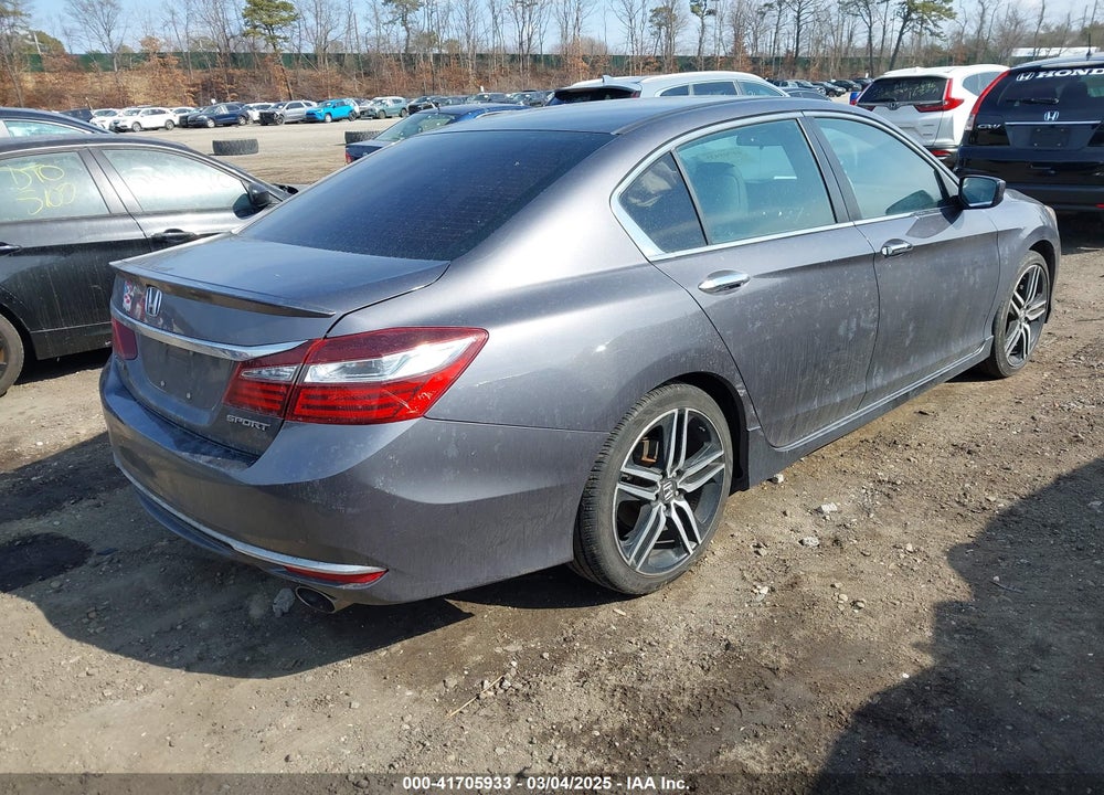 2016 HONDA ACCORD VIN: 1HGCR2F69GA025625