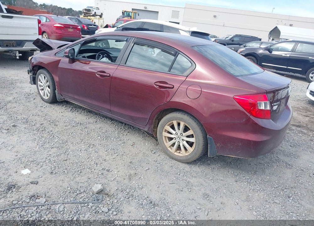 2012 HONDA CIVIC VIN: 19XFB2F81CE055436
