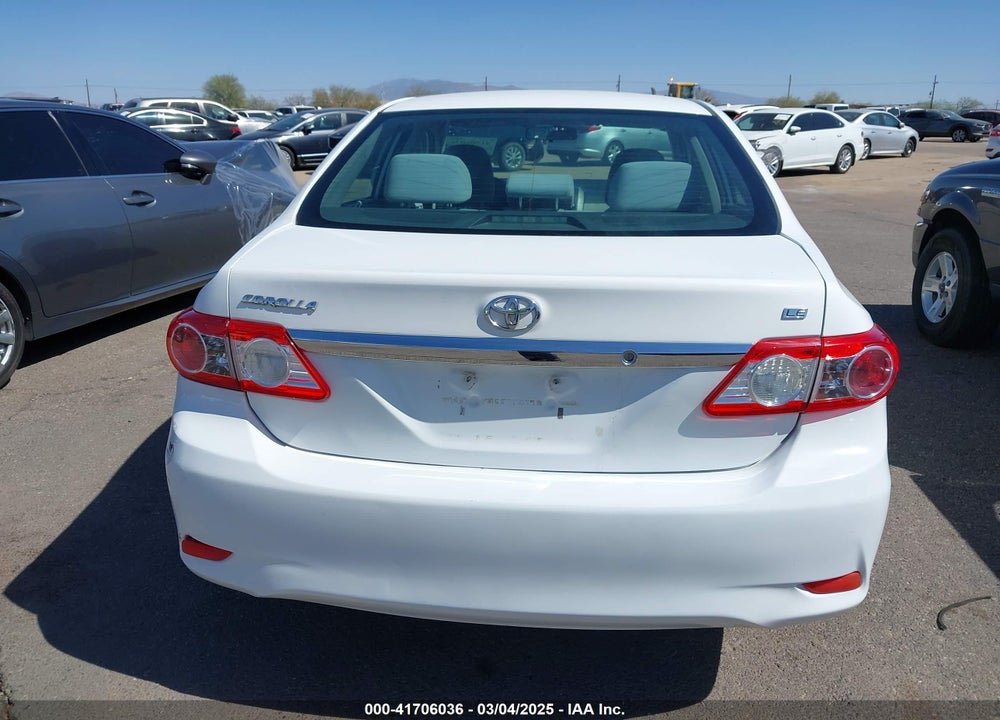 2011 TOYOTA COROLLA VIN: 2T1BU4EE1BC595703