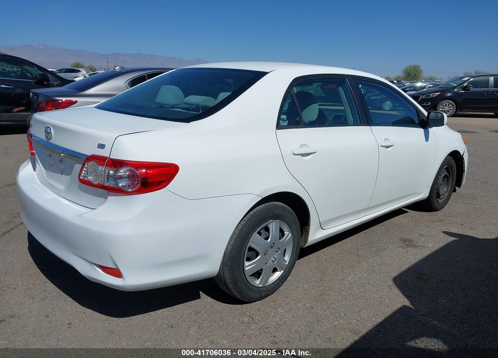 2011 TOYOTA COROLLA VIN: 2T1BU4EE1BC595703