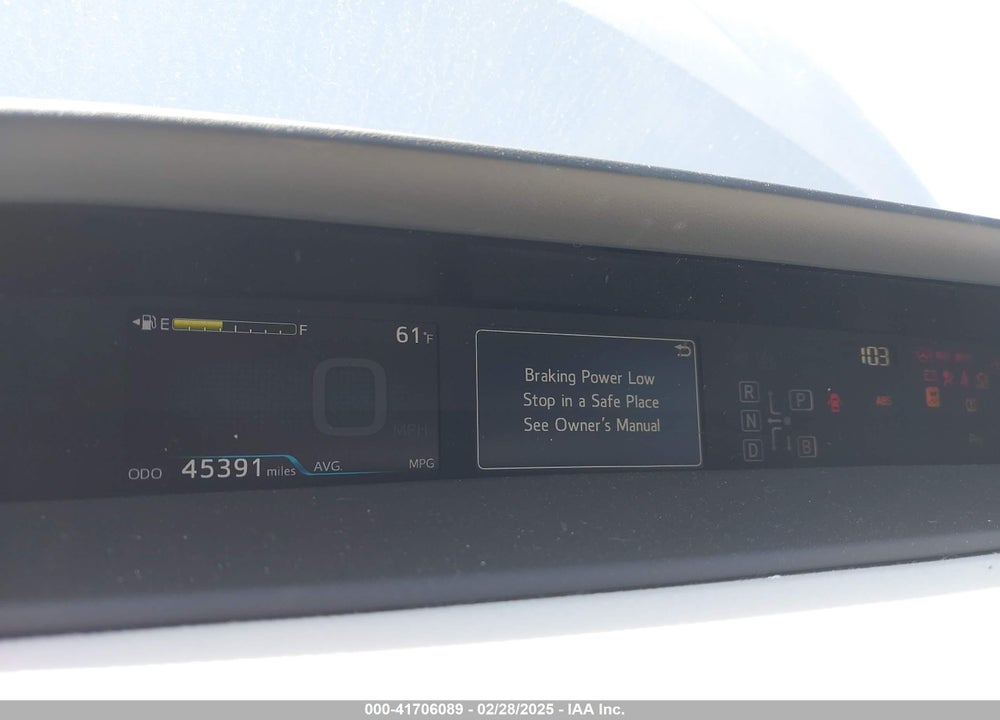 2017 TOYOTA PRIUS VIN: JTDKARFU7H3047752