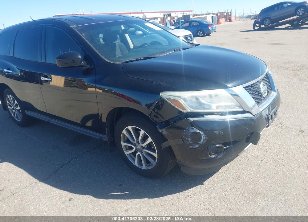 2013 NISSAN PATHFINDER S VIN: 5N1AR2MM5DC675278
