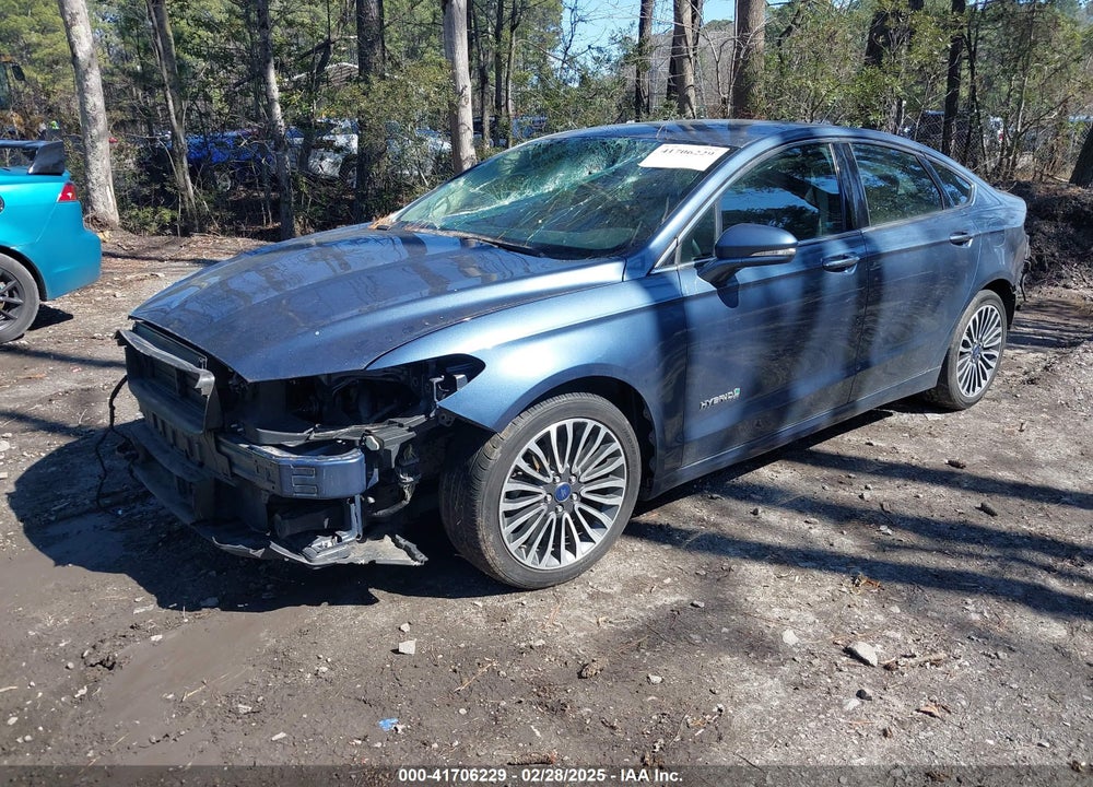 2018 FORD FUSION HYBRID TITANIUM VIN: 3FA6P0RUXJR151320