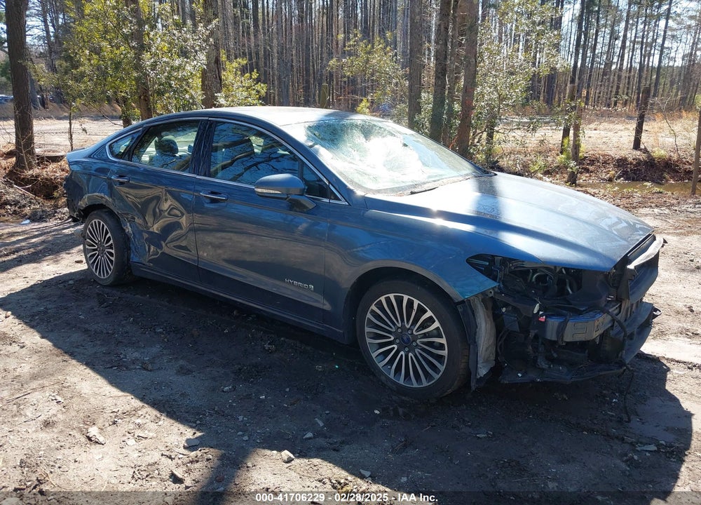 2018 FORD FUSION HYBRID TITANIUM VIN: 3FA6P0RUXJR151320