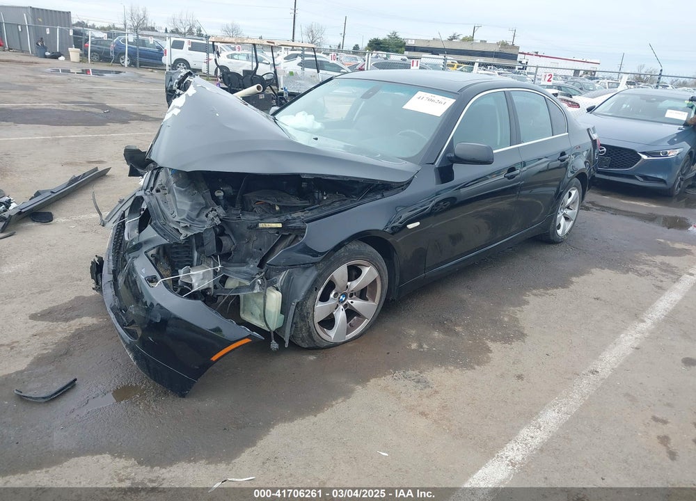 2008 BMW 528I VIN: WBANU53558CT18153