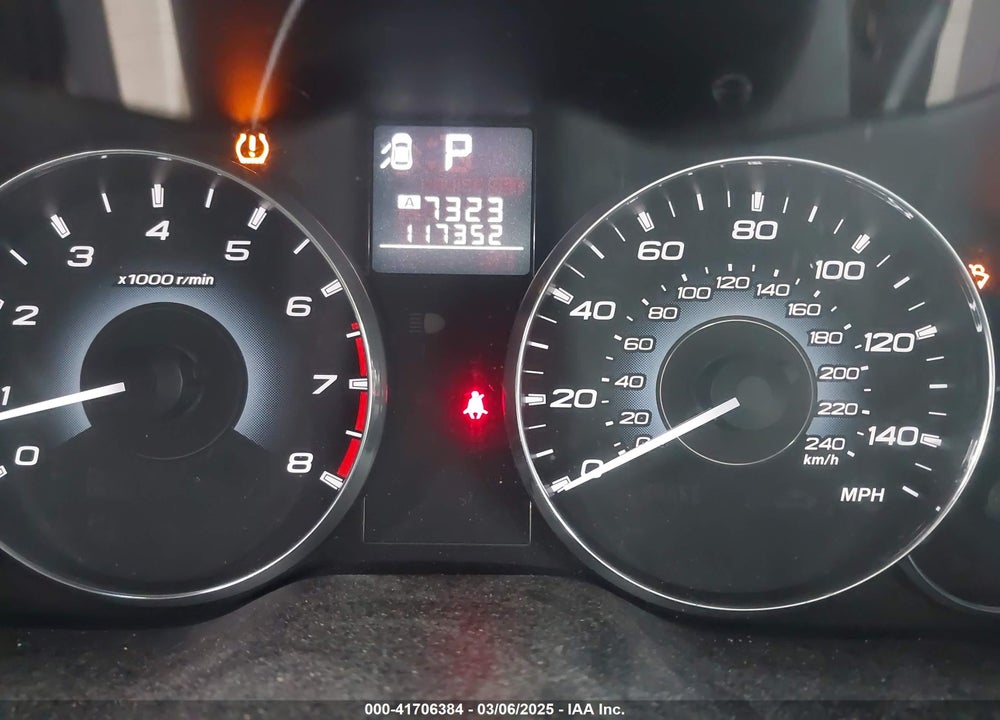 2012 SUBARU OUTBACK 2.5I PREMIUM VIN: 4S4BRBCC9C3224480